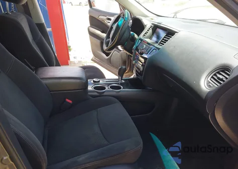 2014 Nissan Pathfinder S из США, поврежденный, VIN 5N1AR2MM5EC617446